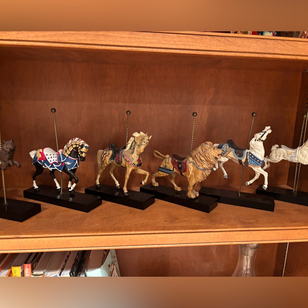 The Art Of The Carousel Complete Set 6 The Hamilton Collection Limited Edition